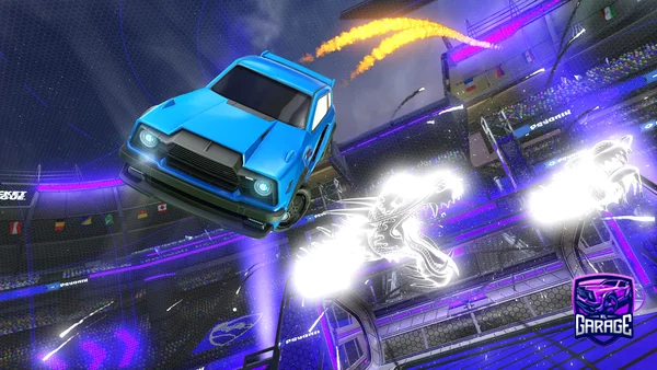 A Rocket League car design from GiddyGoat6000