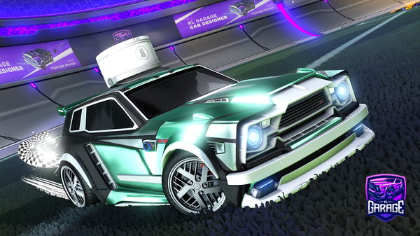 A Rocket League car design from Admiral_Risen