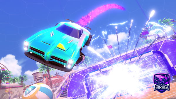 A Rocket League car design from masdjunik