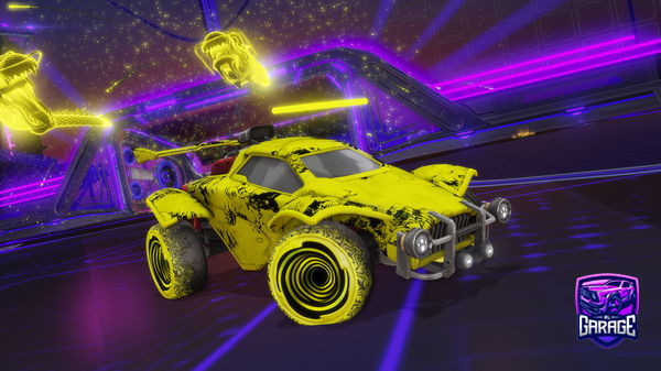 A Rocket League car design from Squaz_la_banane