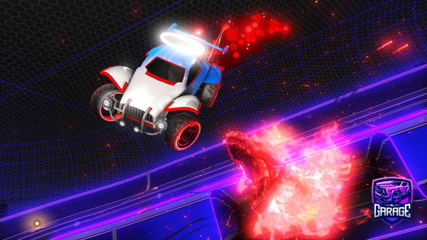 A Rocket League car design from HUGONITE14