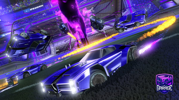 A Rocket League car design from Wolverine5053