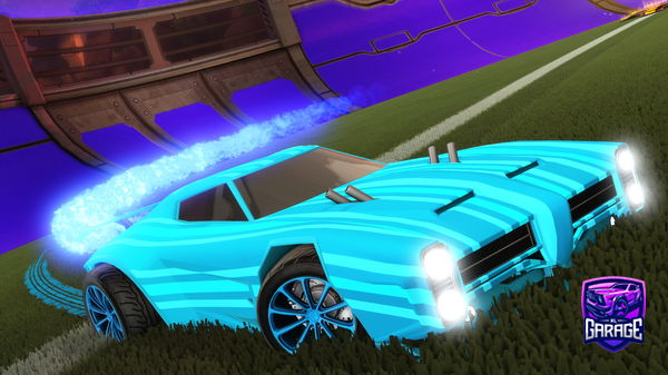 A Rocket League car design from freexi