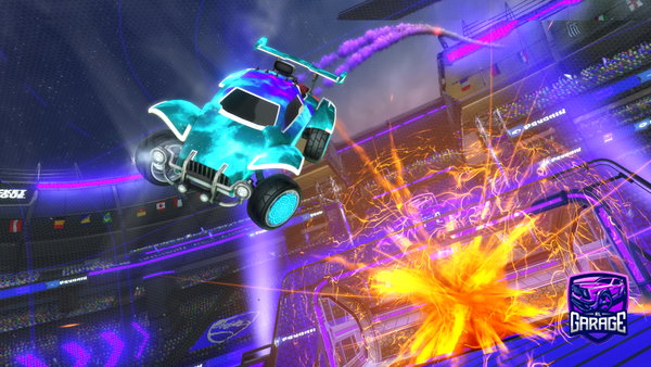 A Rocket League car design from Jalalmo87