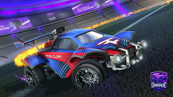 A Rocket League car design from juliu287go