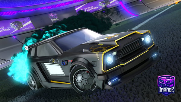 A Rocket League car design from BRT-THRUSTTHUG