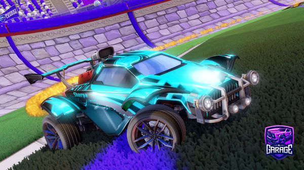 A Rocket League car design from MAXULTRAGAMER50