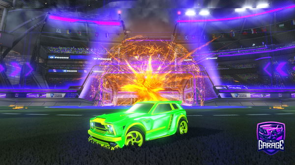 A Rocket League car design from GamerBoyRBLX