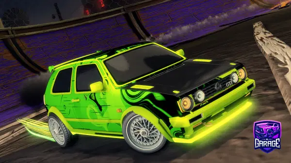 A Rocket League car design from PRGNUGGET