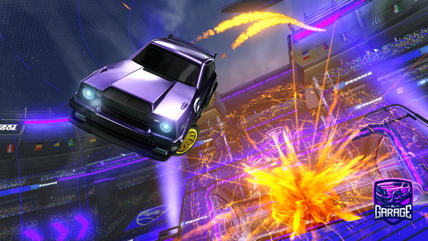 A Rocket League car design from GodZzRL