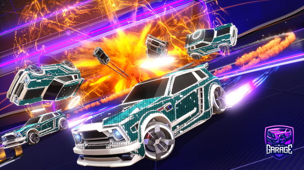 A Rocket League car design from jefleb26
