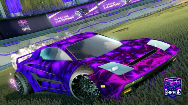 A Rocket League car design from MedM3c