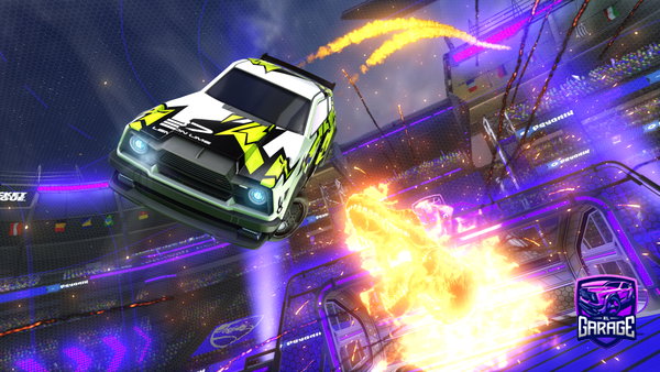 A Rocket League car design from DrunkAndroid