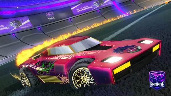 A Rocket League car design from _Noahguy_