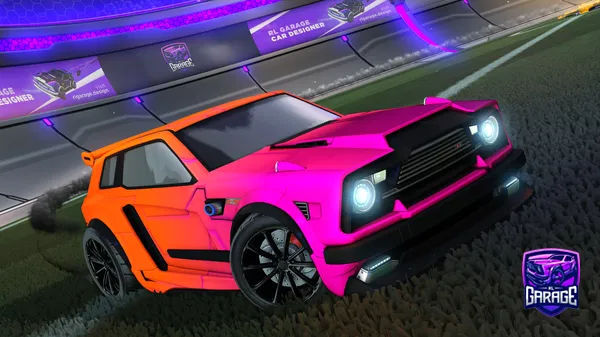 A Rocket League car design from Doublebrook_Wood