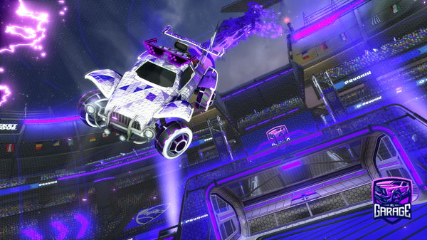 A Rocket League car design from Hazza_alt