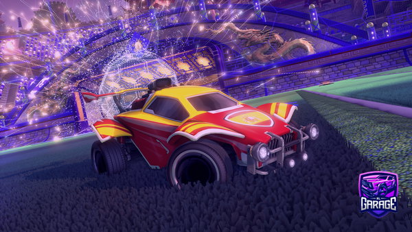 A Rocket League car design from Pablosky-_-