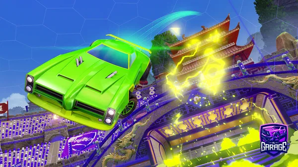 A Rocket League car design from Dunezys