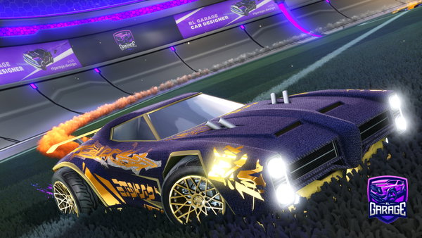 A Rocket League car design from drkxuv