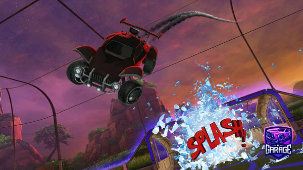 A Rocket League car design from DougCoco