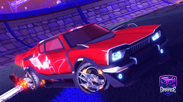 A Rocket League car design from SmartCatOffical