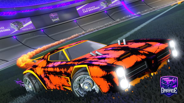 A Rocket League car design from xxwilzaxx