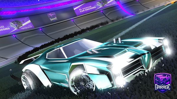 A Rocket League car design from Gentleman8Jack