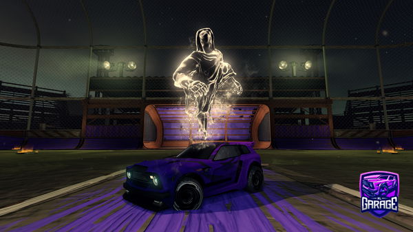 A Rocket League car design from DxrkPix3l