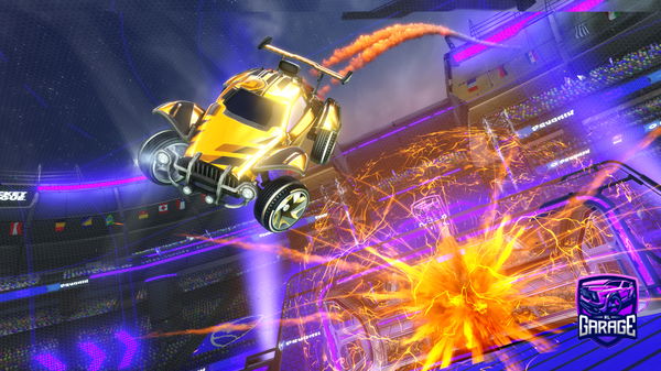 A Rocket League car design from Chxppyz