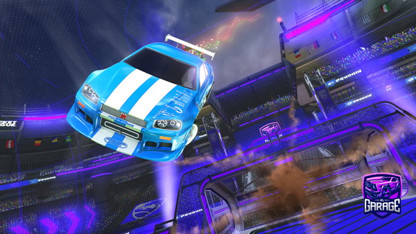 A Rocket League car design from Ahilan