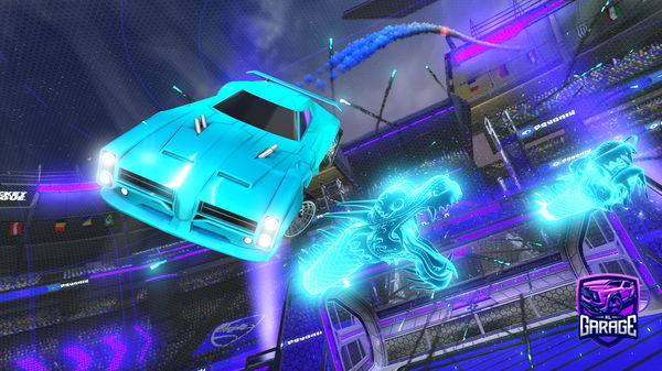 A Rocket League car design from Minz_KatzenPromi