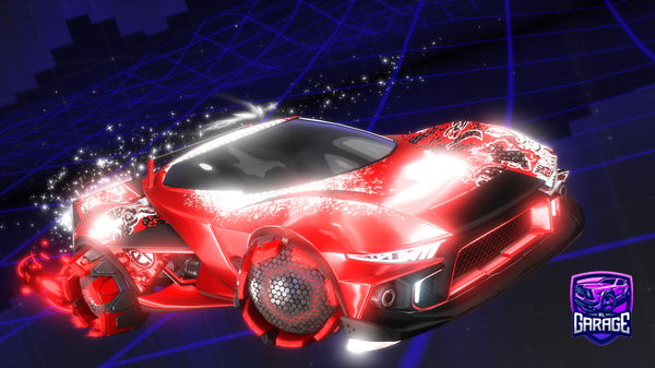 A Rocket League car design from MrRogers143