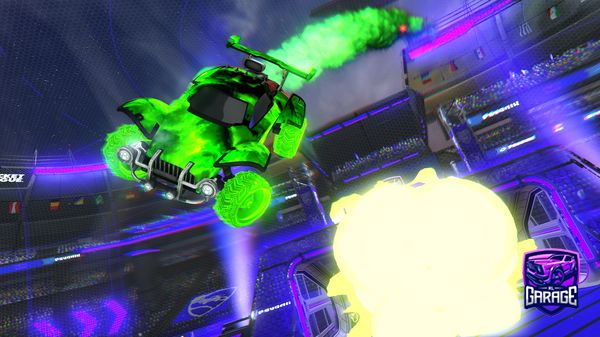 A Rocket League car design from Zo4sh0