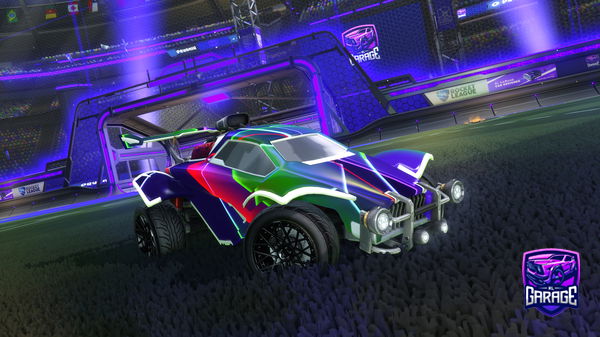 A Rocket League car design from Tutodroid