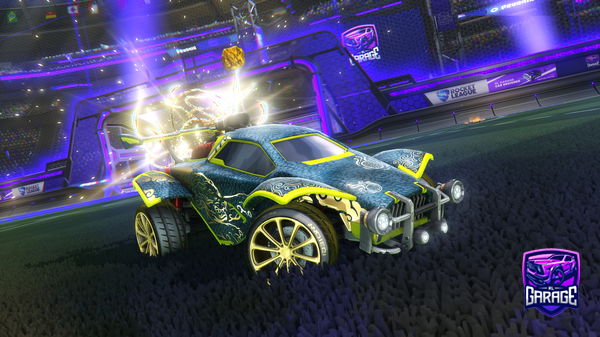 A Rocket League car design from Ahmedfreezer