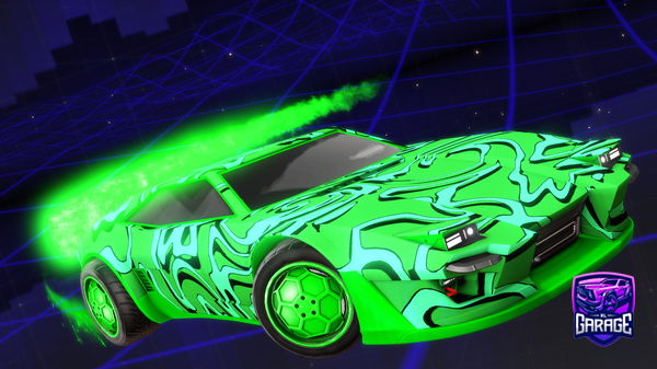 A Rocket League car design from bos3r