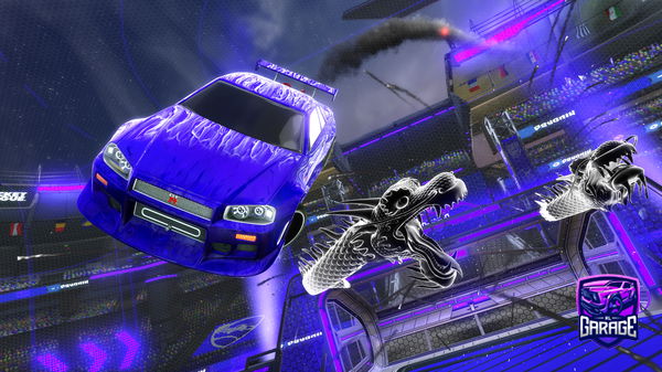 A Rocket League car design from xavierchouinard_