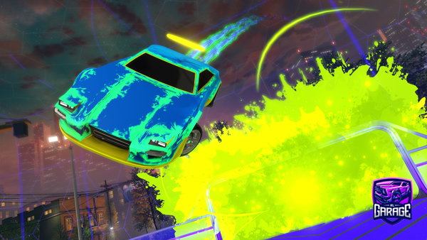 A Rocket League car design from xLOSTSHADOWx658