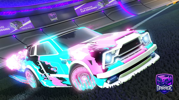 A Rocket League car design from JMarkall