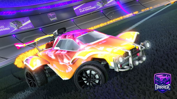 A Rocket League car design from Jhodge_21