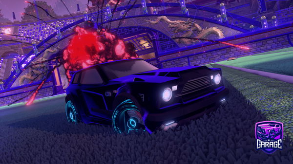 A Rocket League car design from Neonbro325