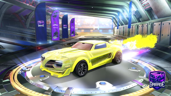 A Rocket League car design from Fwalsh