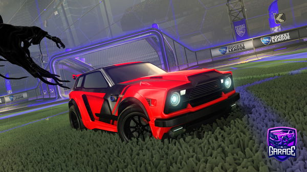 A Rocket League car design from srsriee