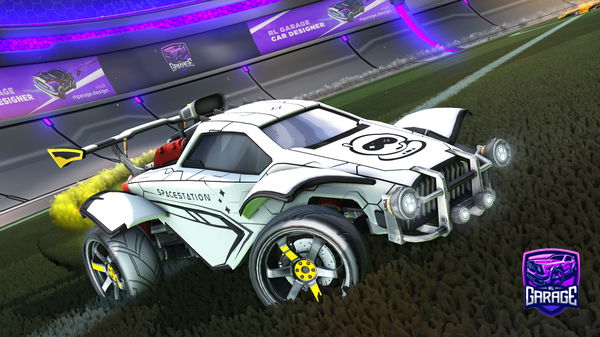 A Rocket League car design from DesirousVoice84