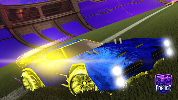 A Rocket League car design from M3K9