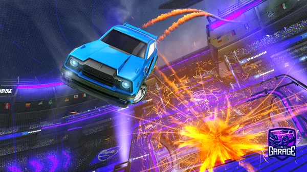 A Rocket League car design from sonshoyo7171