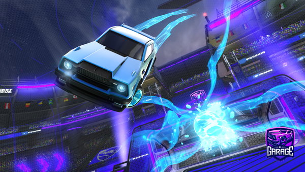 A Rocket League car design from ItzJulo
