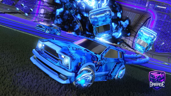 A Rocket League car design from Etienoob