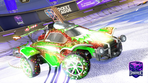 A Rocket League car design from MrRogers143