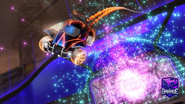 A Rocket League car design from Robotax_xd